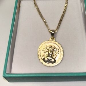 Medusa Pendant Necklace